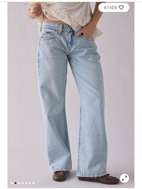 Urban Outfitters BDG Kayla Lowrider Light-Wash Jeans